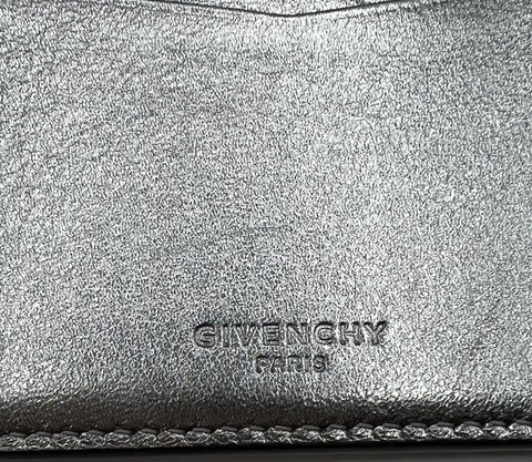 Givenchy Black Unisex Debossed 4g Wallet