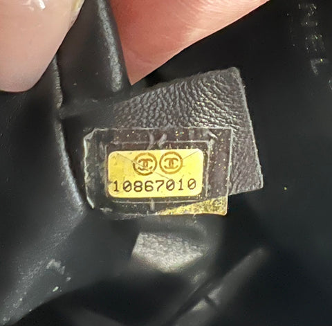 Chanel Black Medallion Tote in Caviar Leather