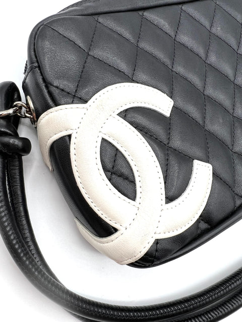 Chanel Black Ligne Cambon Pochette