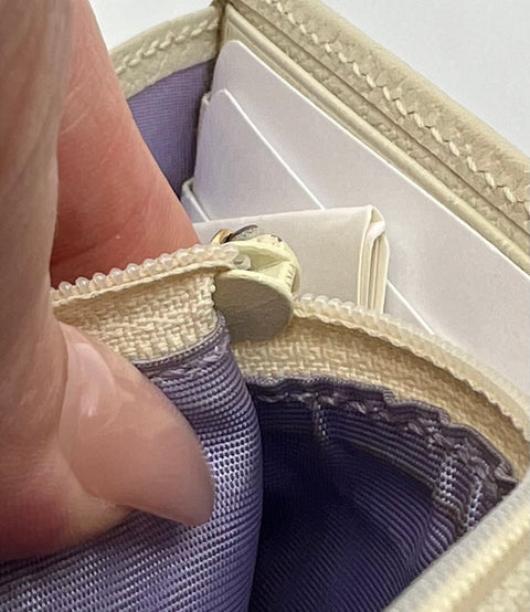 Gucci Flora Leather and Canvas Wallet on Chain