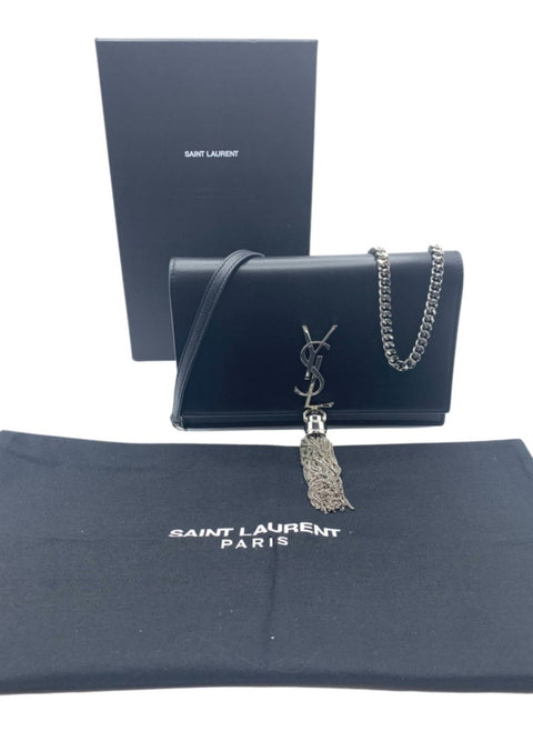 Saint Laurent Kate Chain Wallet Bag with Tassel
