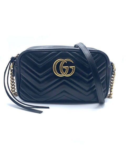 Gucci GG Marmont Small Matelassé Shoulder Bag