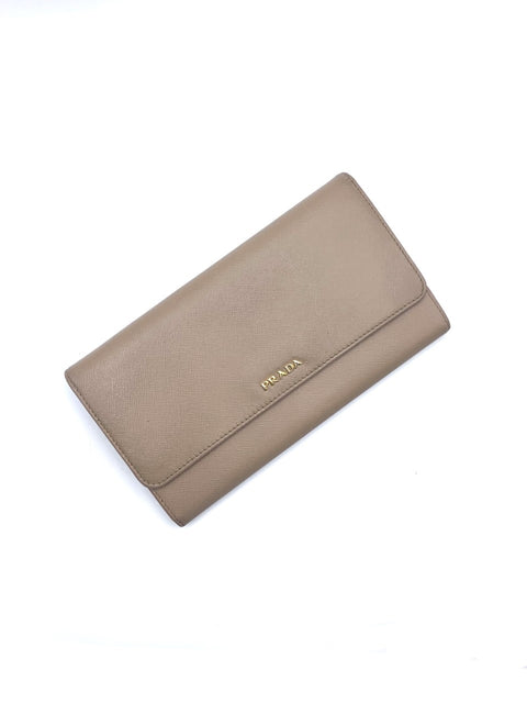 Prada Clutch or Large Wallet