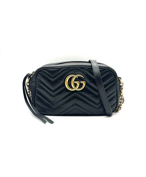 Gucci GG Marmont Small Matelassé Shoulder Bag