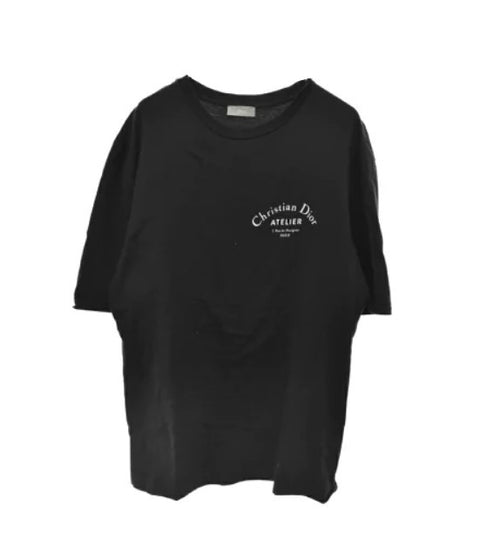 Christian Dior Unisex Atelier Logo Crewneck T-Shirt