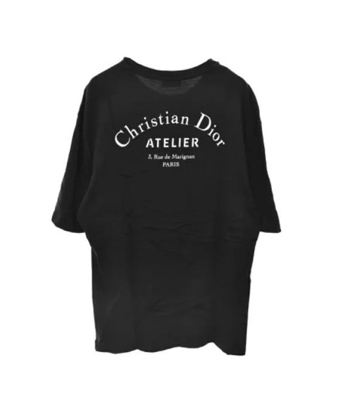 Christian Dior Unisex Atelier Logo Crewneck T-Shirt