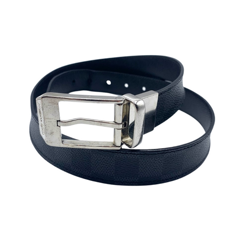 Louis Vuitton Belt in Damier Graphite Unisex