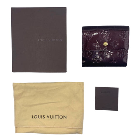 Louis Vuitton Elise Amarante Vernis Wallet