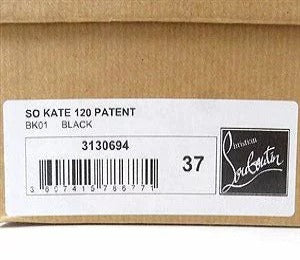Christian Louboutin So Kate 120 Patent Leather Pumps