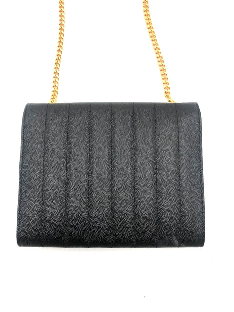 Saint Laurent Vicky Chain Wallet Bag