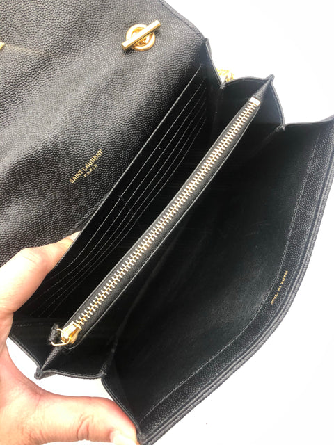 Saint Laurent Vicky Chain Wallet Bag