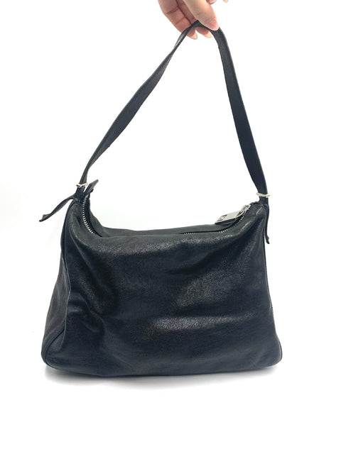 Fendi Black Zucca Shoulder Bag