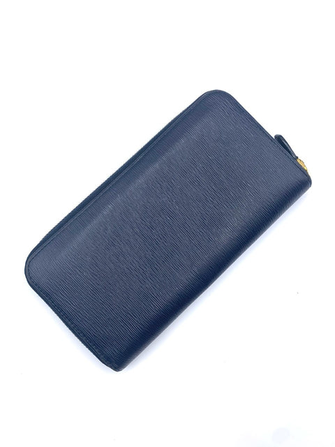 Prada Vitello Move Zip Around Wallet