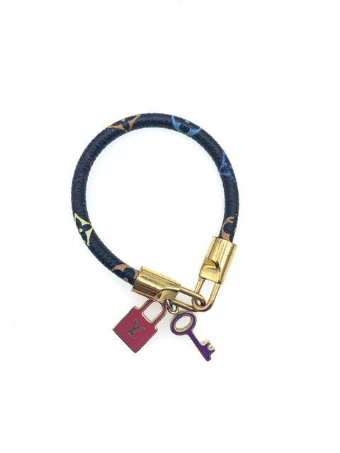 Louis Vuitton Monogram Multicolore Luck It Bracelet