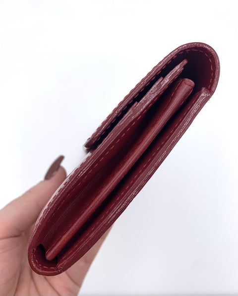 Louis Vuitton Sarah Wallet in Patent Leather