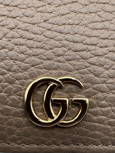 Gucci GG Marmont Leather Mini Chain Bag