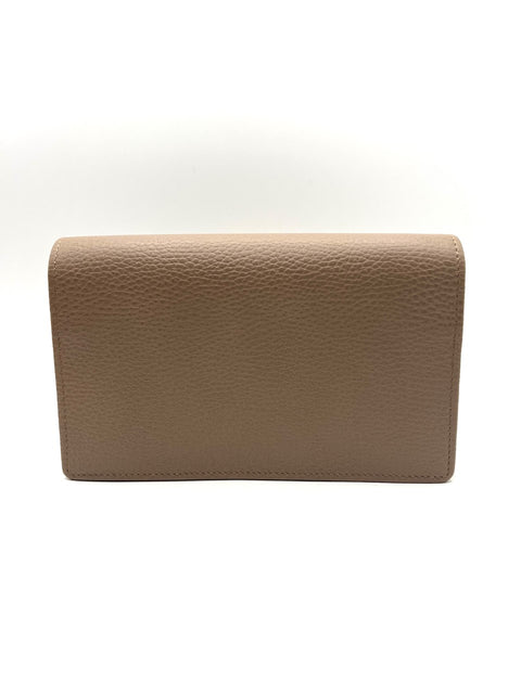Gucci GG Marmont Leather Mini Chain Bag