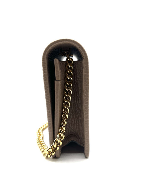 Gucci GG Marmont Leather Mini Chain Bag