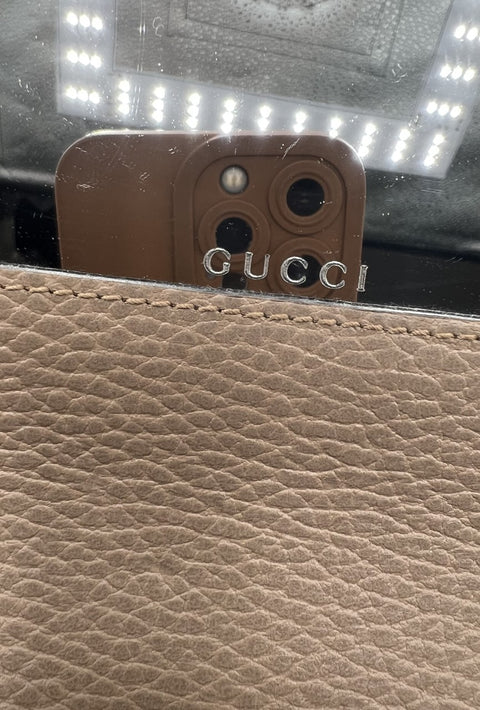 Gucci GG Marmont Leather Mini Chain Bag