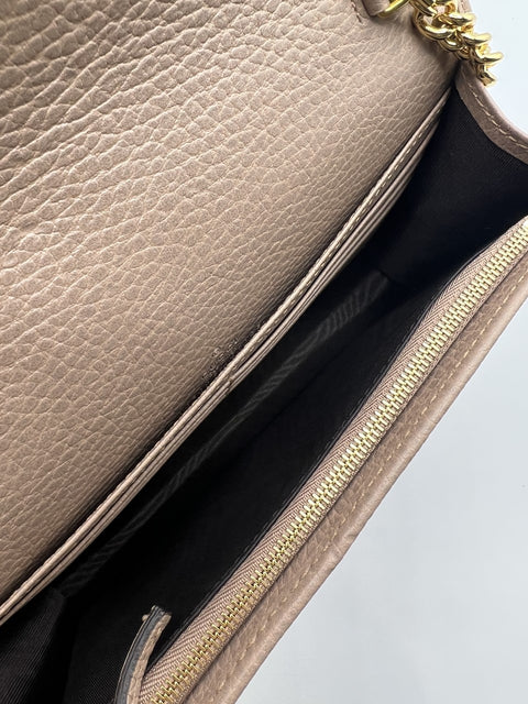 Gucci GG Marmont Leather Mini Chain Bag