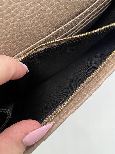 Gucci GG Marmont Leather Mini Chain Bag