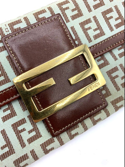 Fendi Zucchino Long Wallet