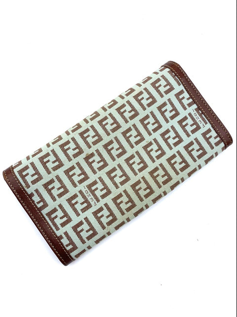 Fendi Zucchino Long Wallet