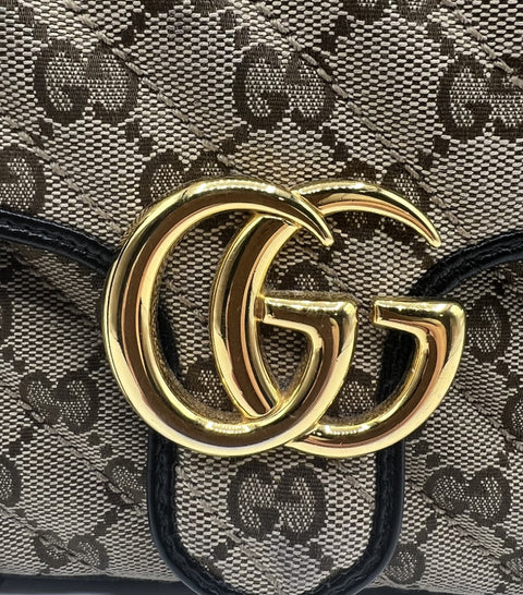 Gucci GG Marmont Mini Top Handle Bag