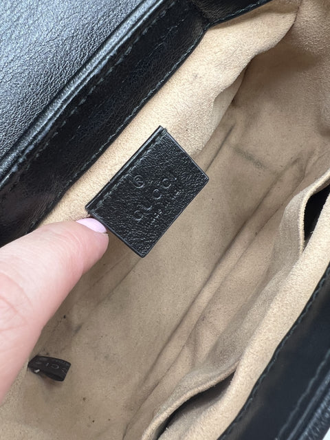Gucci GG Marmont Mini Top Handle Bag