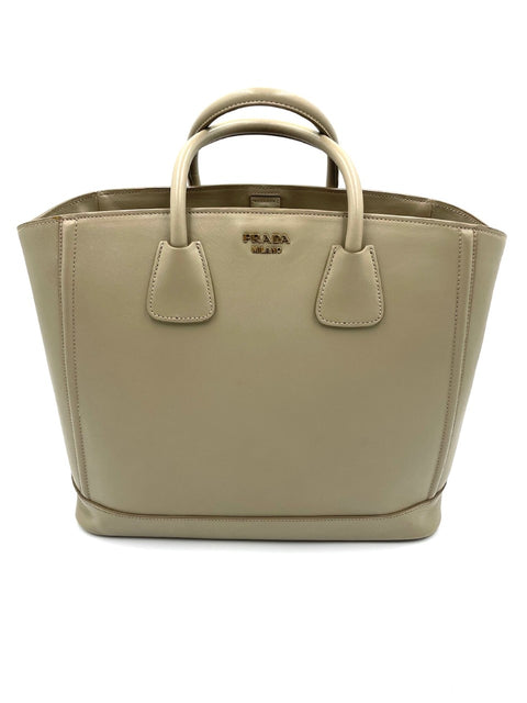 Prada Leather Tote Bag