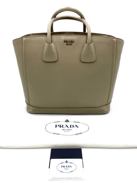 Prada Leather Tote Bag