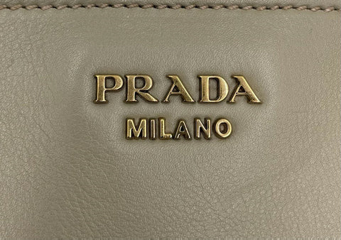 Prada Leather Tote Bag