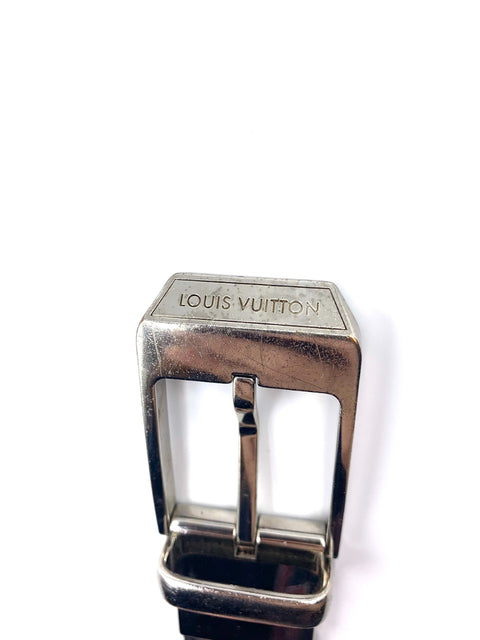 Louis Vuitton Belt in Damier Graphite Unisex
