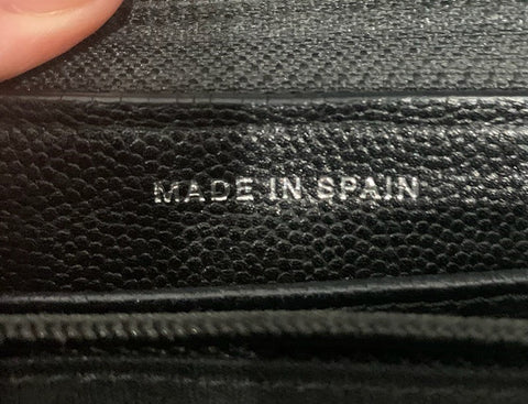 Chanel Long Zip Around Wallet