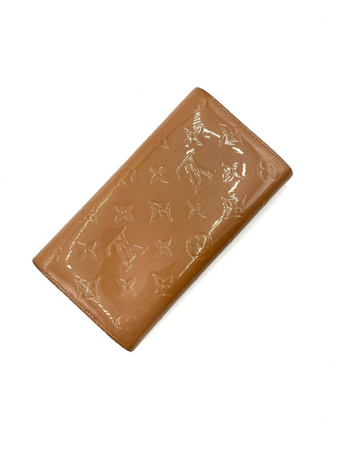 Louis Vuitton Sarah Wallet in Patent Leather