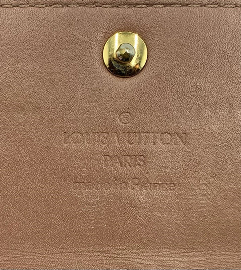 Louis Vuitton Sarah Wallet in Patent Leather