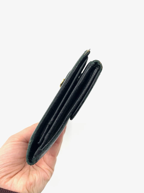 Chanel Long Black Wallet