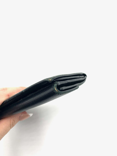 Chanel Long Black Wallet