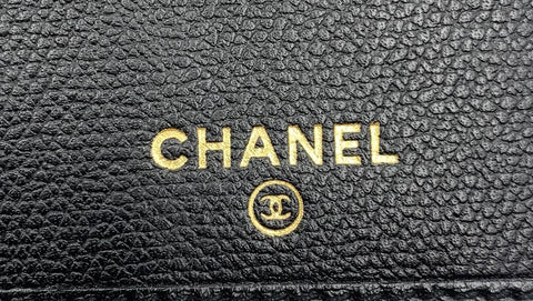 Chanel Long Black Wallet