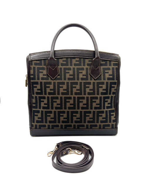 Fendi Zucca Two Way Handbag