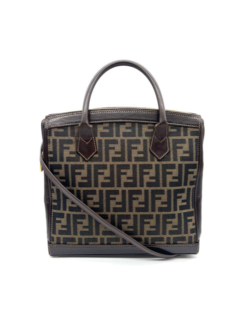 Fendi Zucca Two Way Handbag