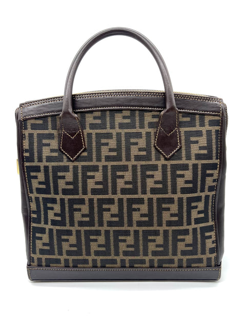 Fendi Zucca Two Way Handbag