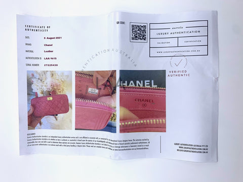 Chanel Boy Double Zip Clutch with Chain Bag
