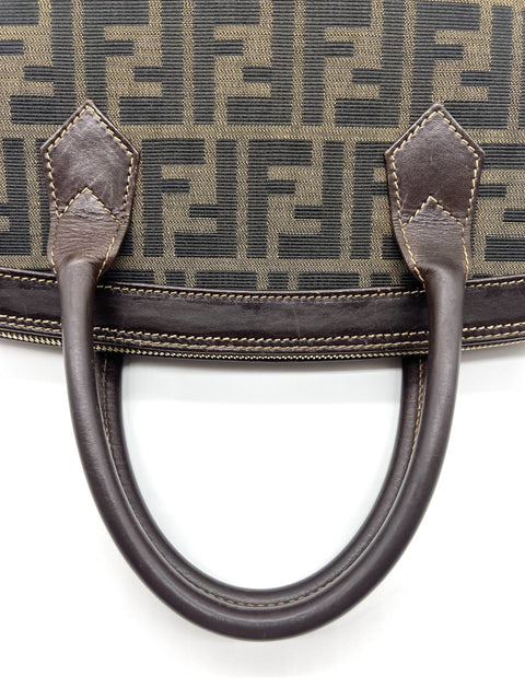 Fendi Zucca Two Way Handbag