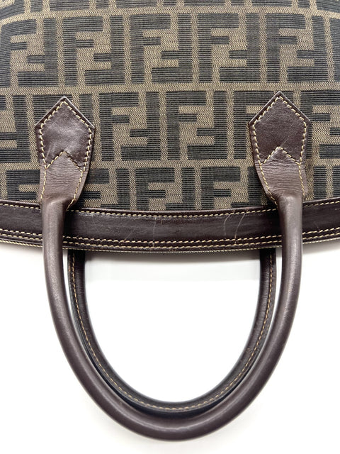 Fendi Zucca Two Way Handbag