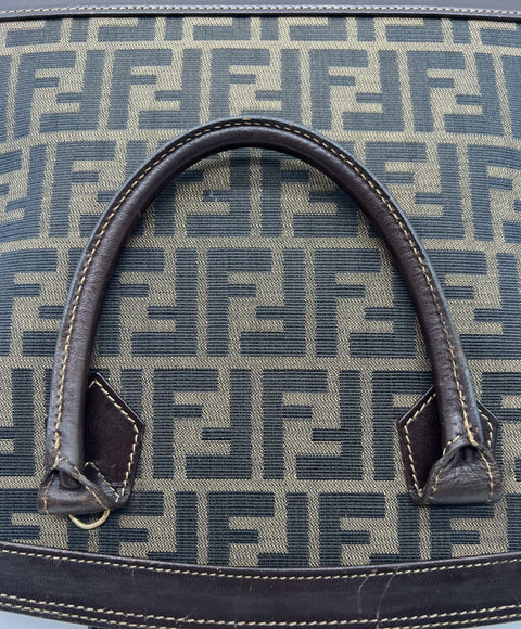 Fendi Zucca Two Way Handbag
