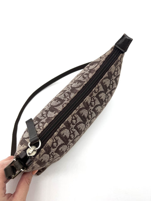 Christian Dior Brown Trotter Shoulder Bag