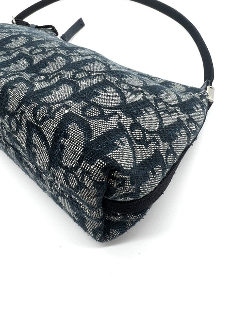 Christian Dior Navy Trotter Shoulder Bag