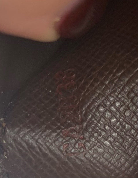 Louis Vuitton Sarah Wallet in Damier Ebene