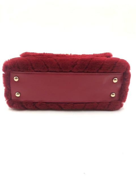 Chanel Mini Coco Handle Shearling Lambskin Bag
